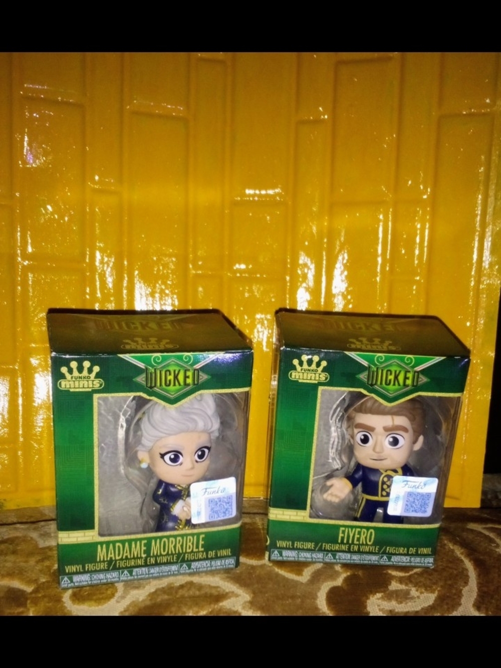 Funko Pop Minis Madame Morrible & Fiyero Wicked Movie Broadway Musical